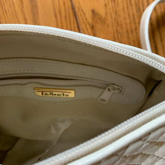 Talbots faux leather purse with tassels - Picture 3 of 10